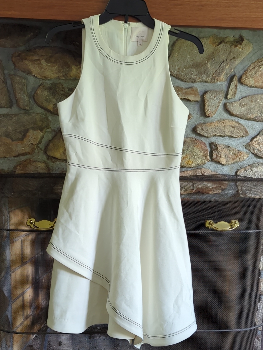 Cinq A Sept Cream Lyla Dress